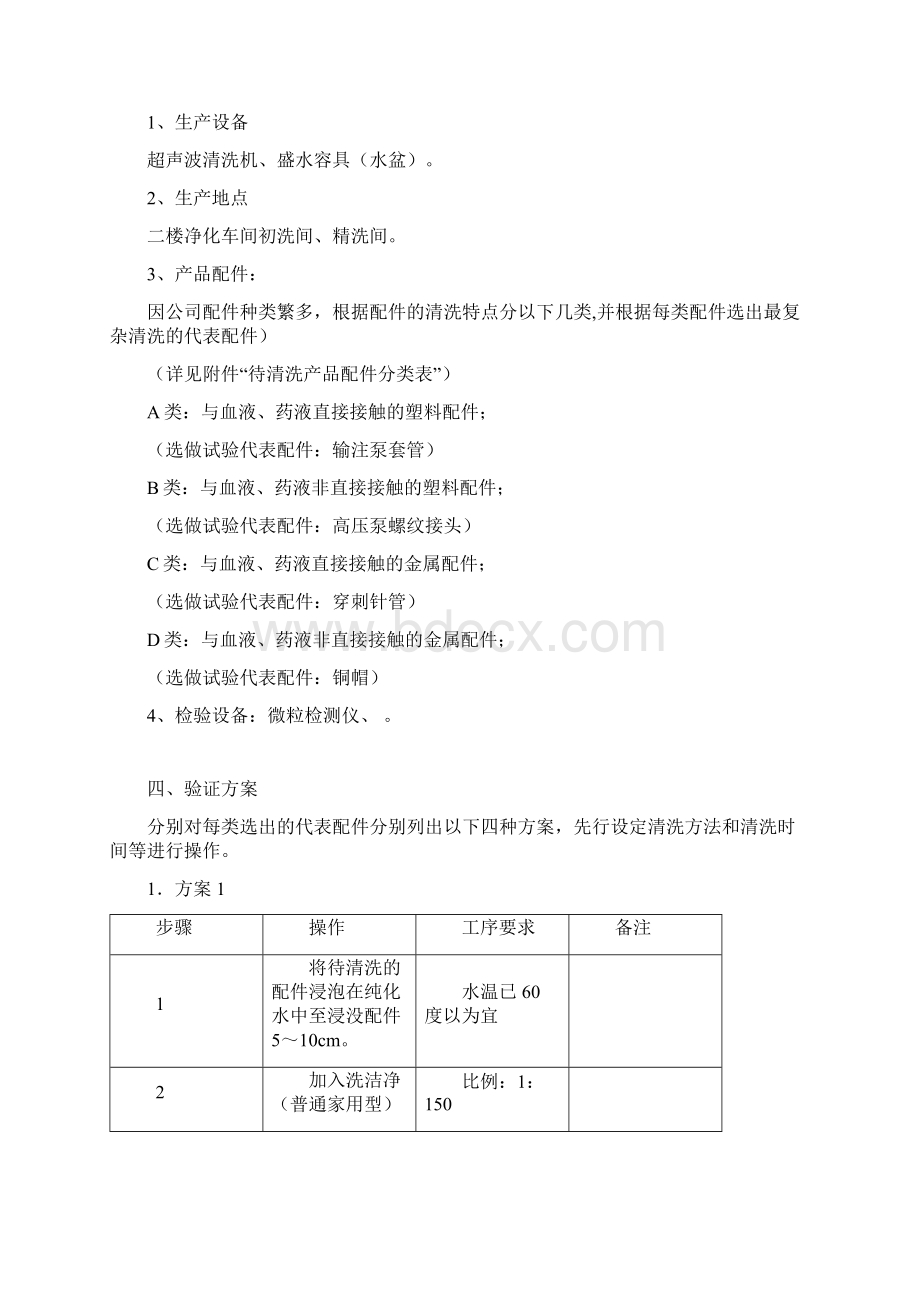 清洗工艺验证报告Word文档格式.docx_第3页