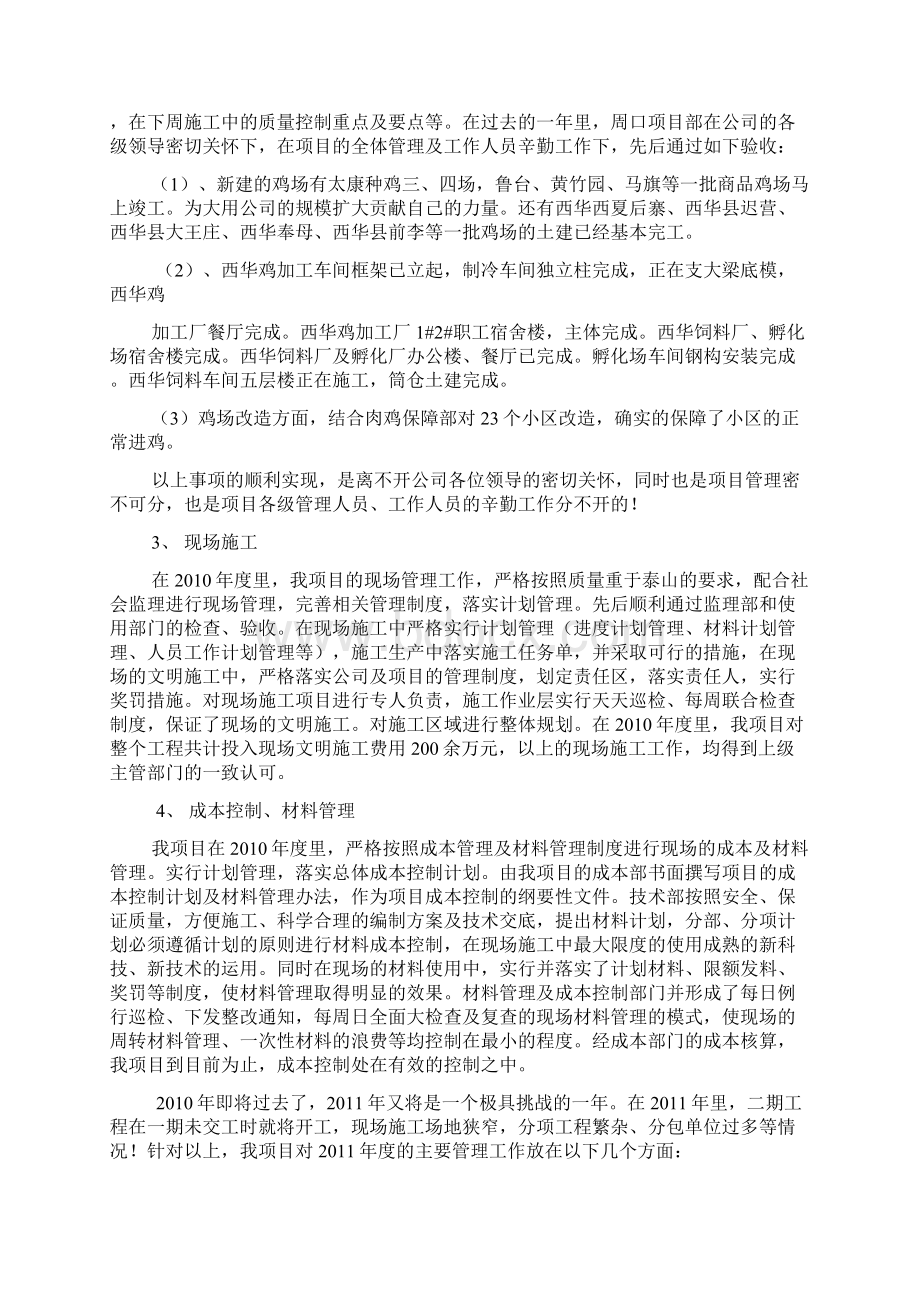 建设项目工程工作总结文档格式.docx_第2页