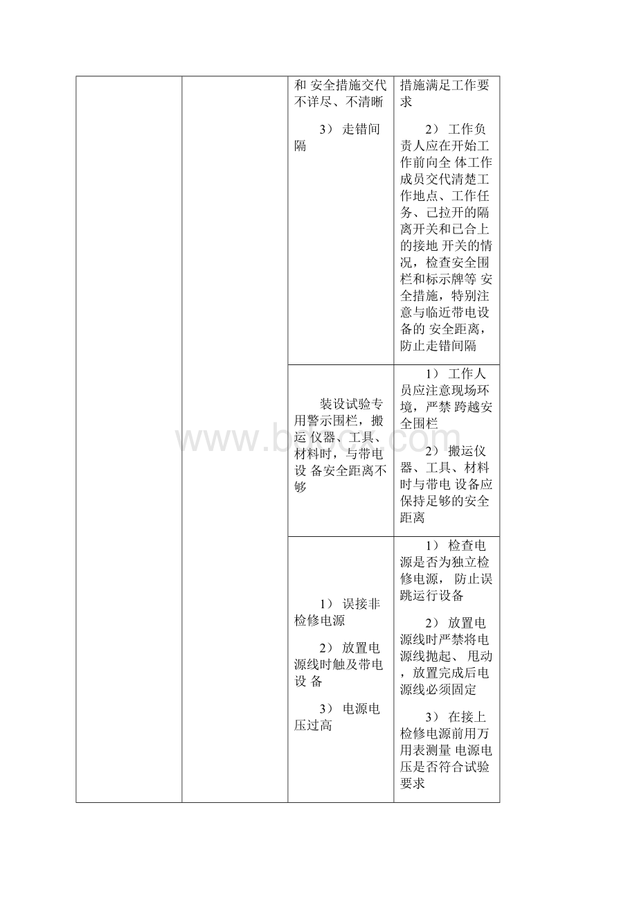 10kV出线开关间隔预防性试验电气部分作业指导书docx.docx_第3页