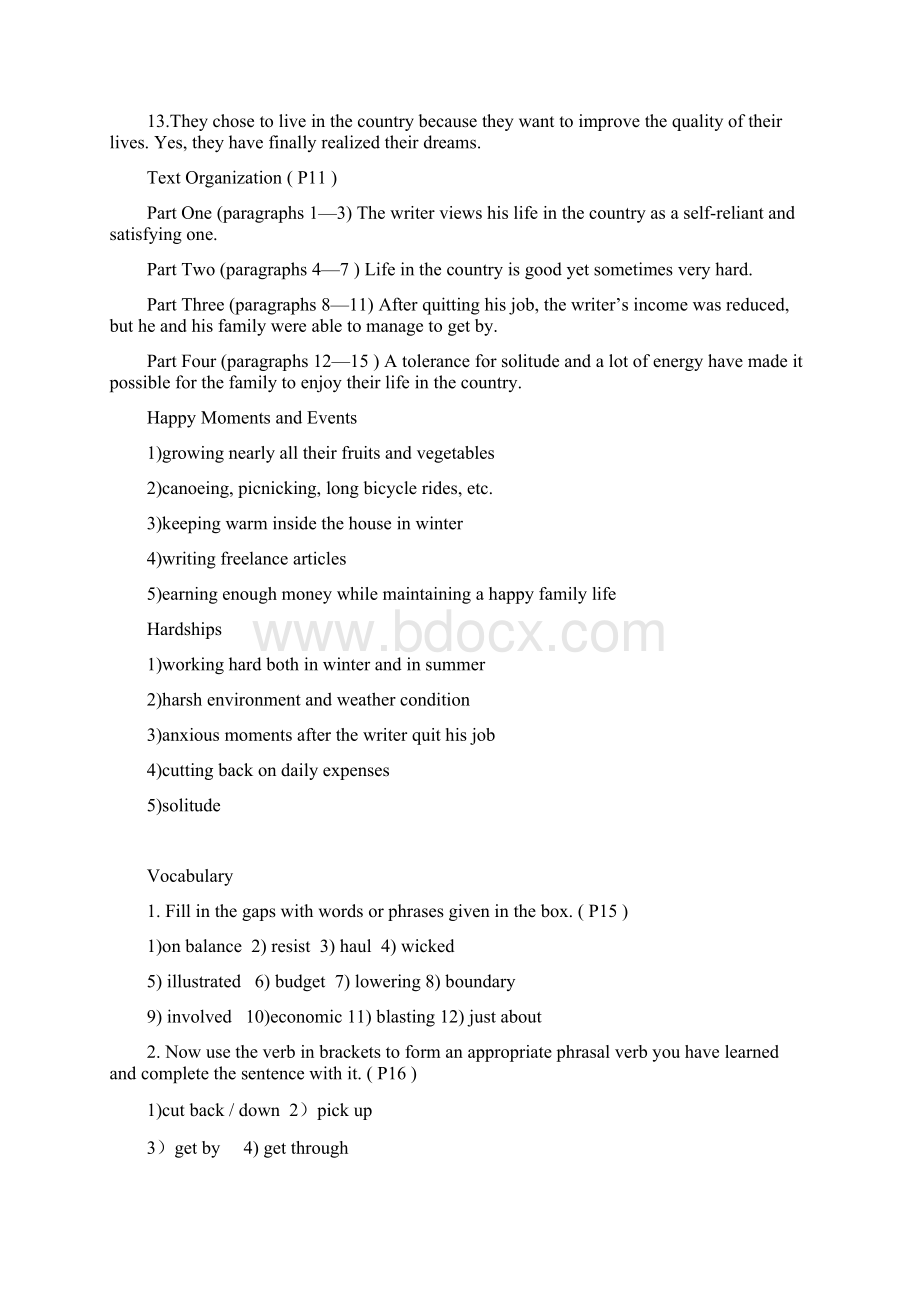 全新版大学英语综合教程三第二版课后习题标准答案.docx_第2页