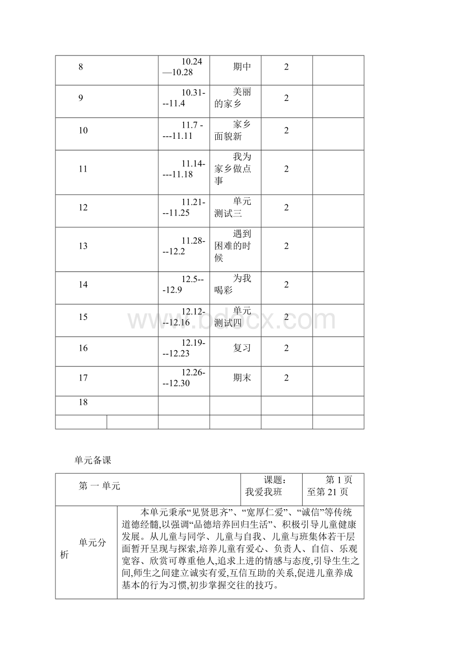 最新山东人民版二年级上册《品德与生活》全册备课教案Word文档格式.docx_第3页