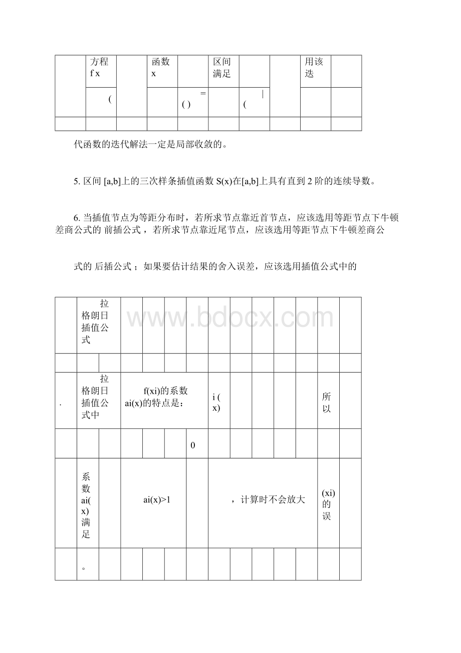 数值分析试题卷与答案解析Word文档格式.docx_第2页