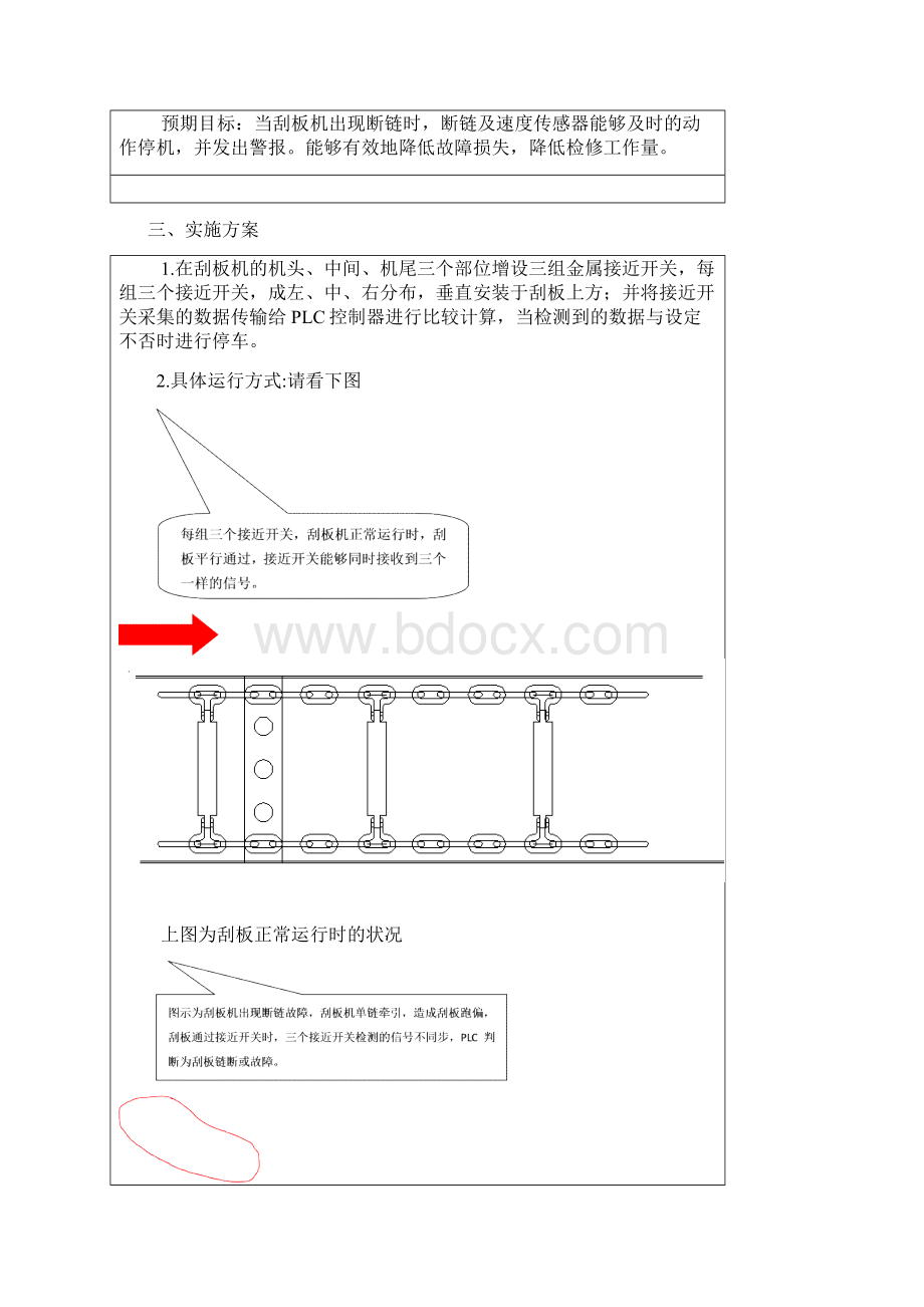 刮板机断链保护文档格式.docx_第2页