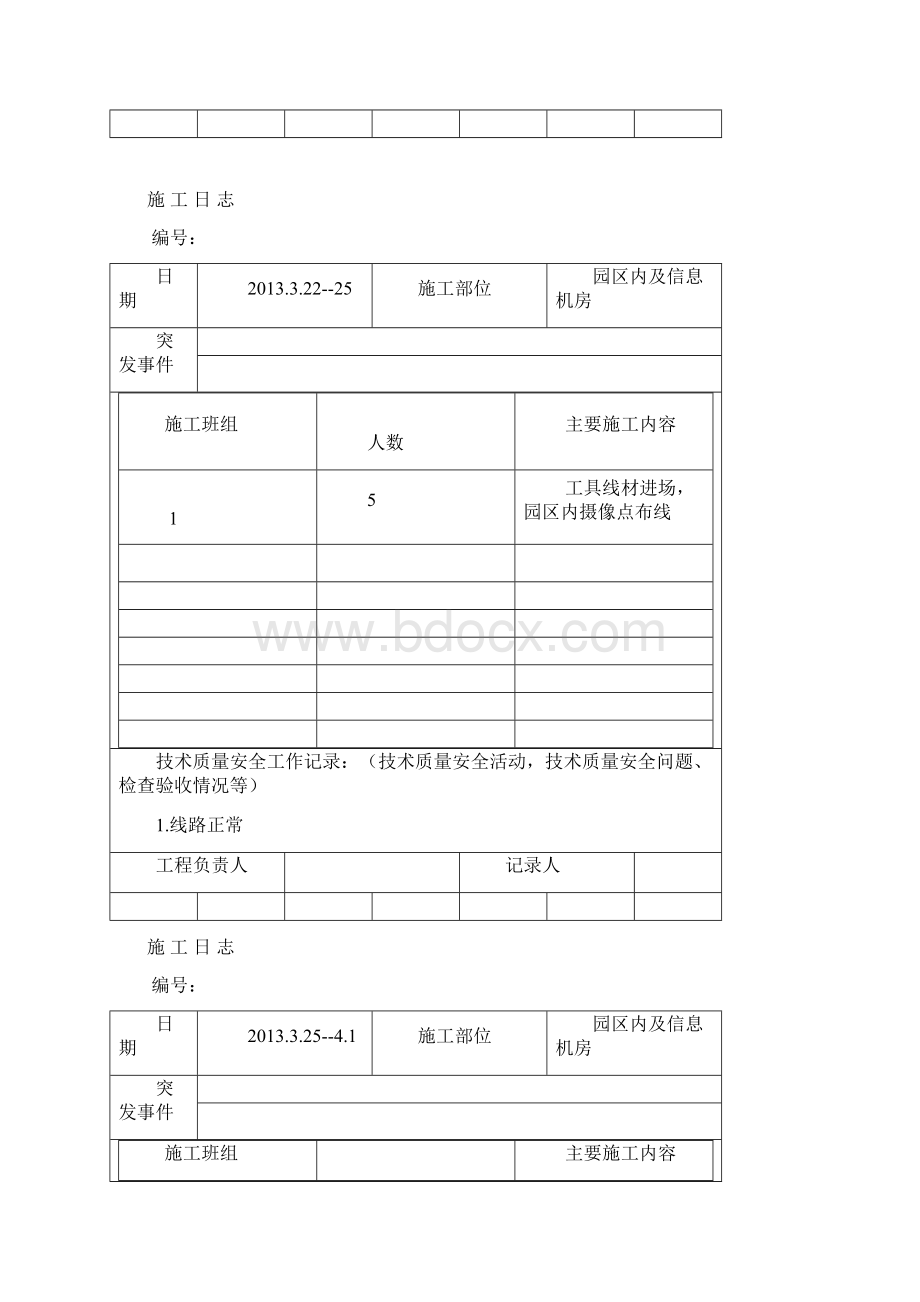 22施工日志模板课件.docx_第2页