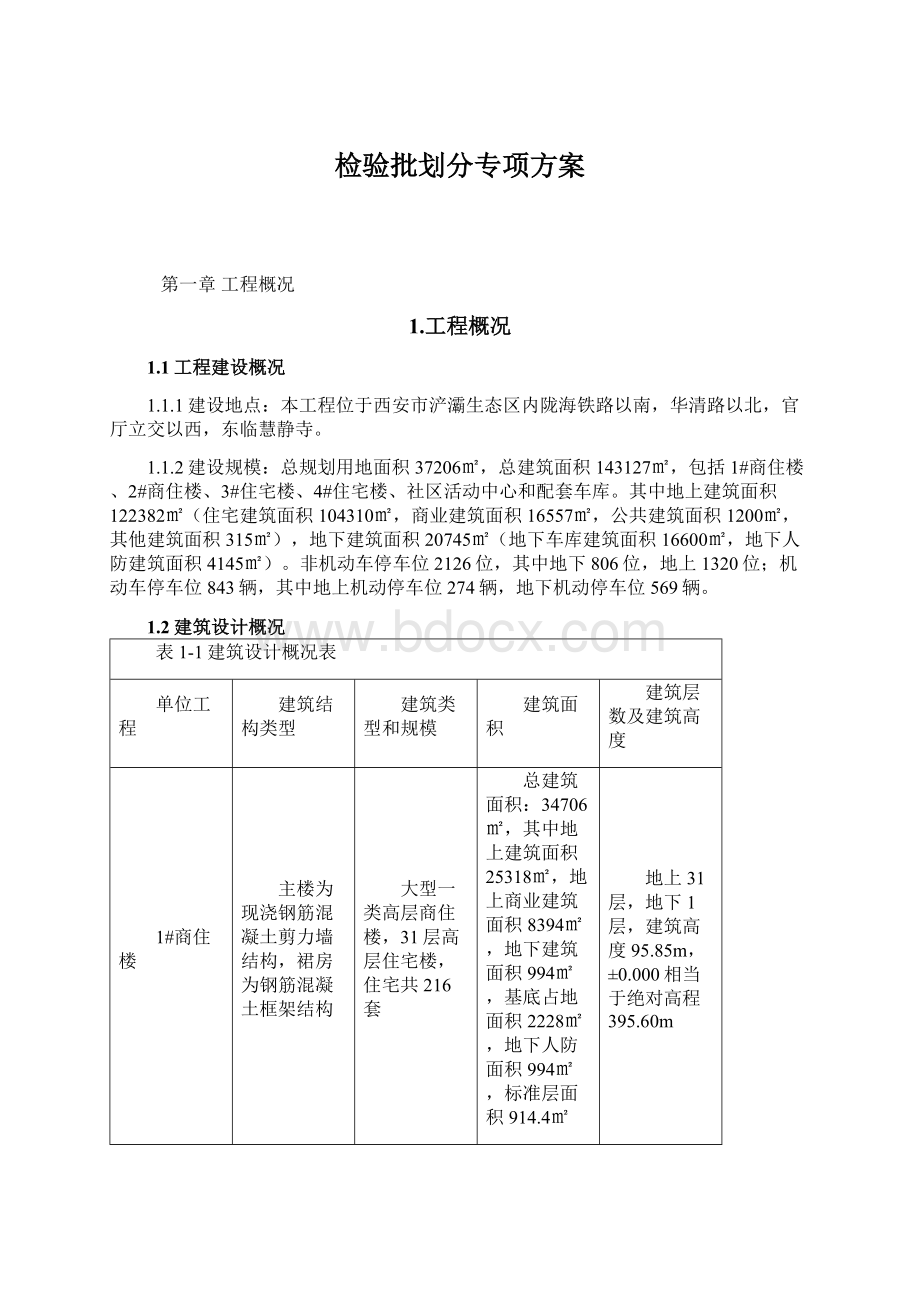 检验批划分专项方案Word格式文档下载.docx_第1页