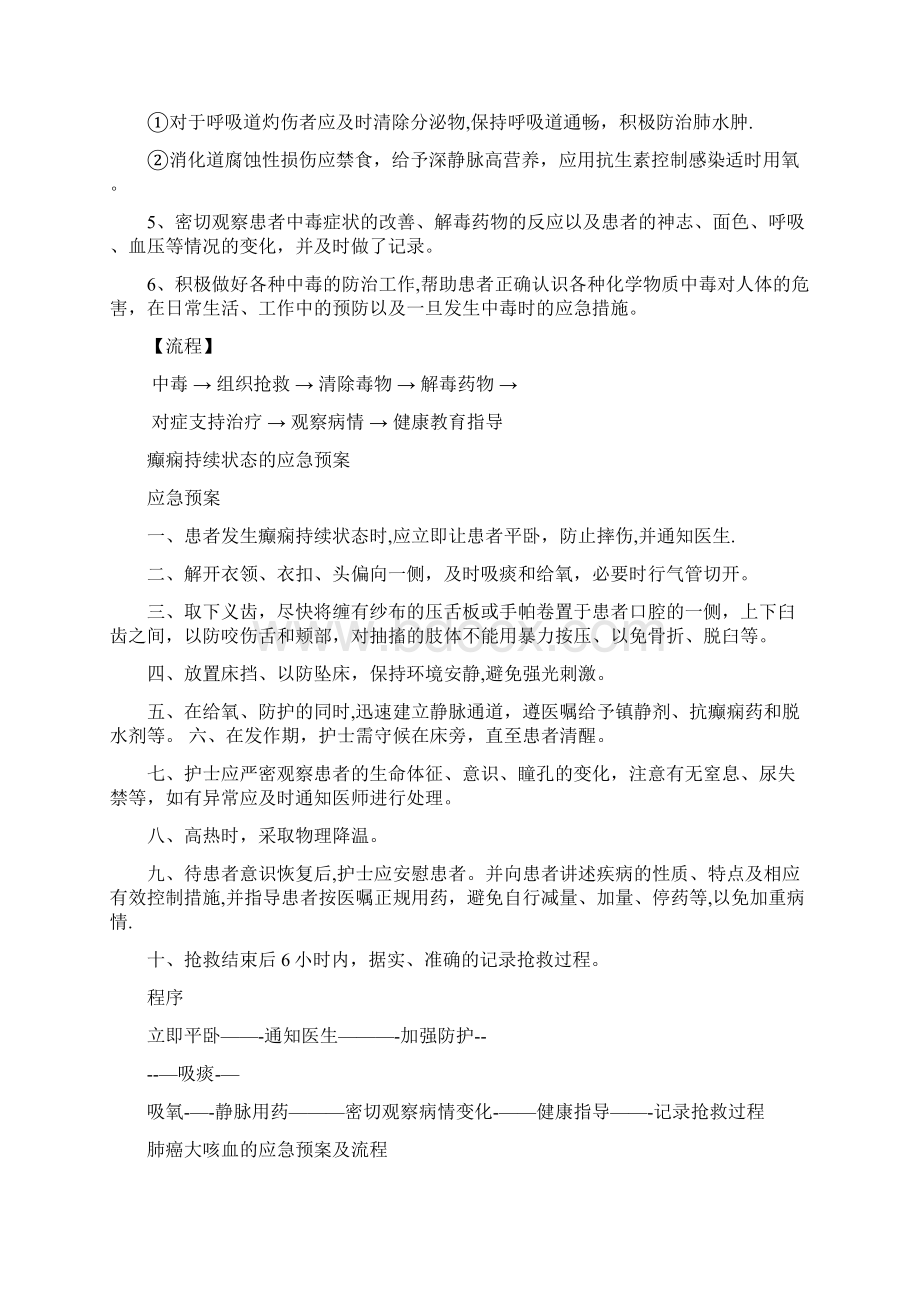 临床内科应急预案及流程.docx_第3页