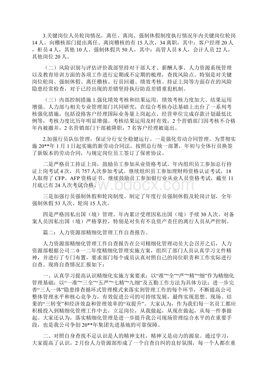 人力资源自查报告与人力资源调研报告合集.docx_第2页