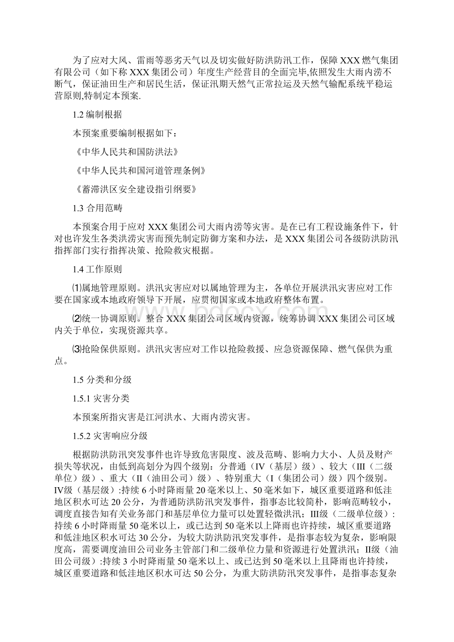 防洪防汛应急预案模板样本.docx_第2页