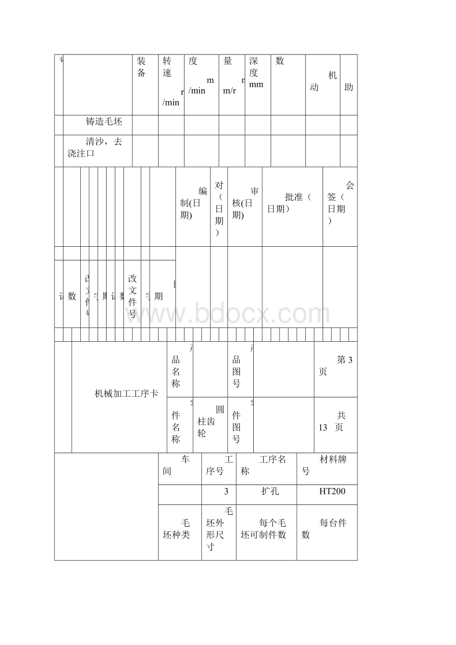 齿轮机械加工工序卡片.docx_第2页