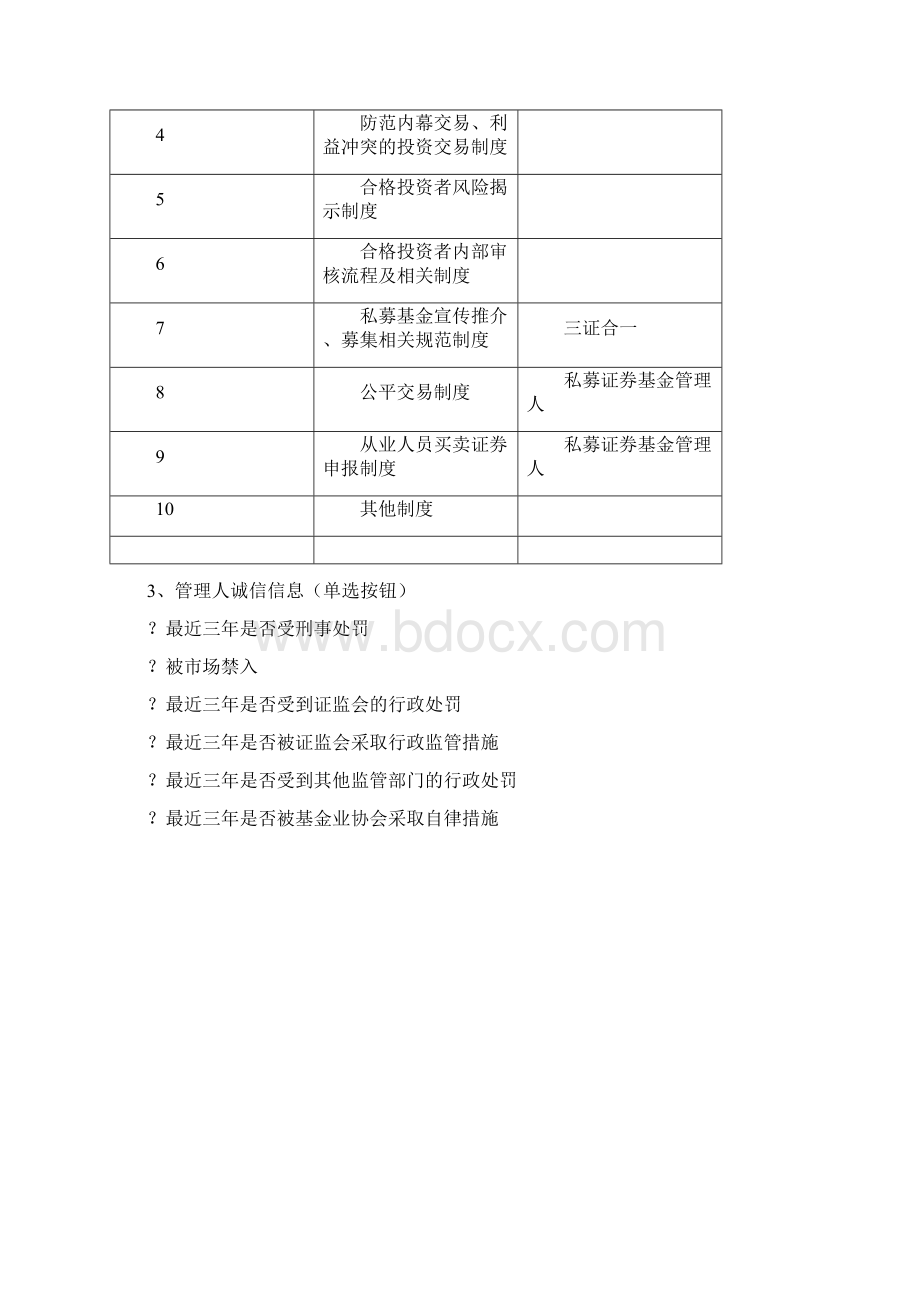 基金管理人登记备案流程及提交材料文档格式.docx_第3页