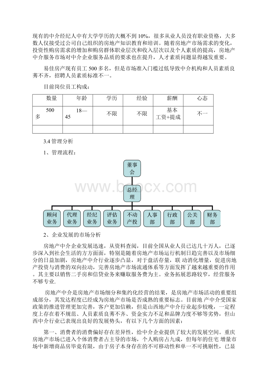 房地产文员实习报告.docx_第3页