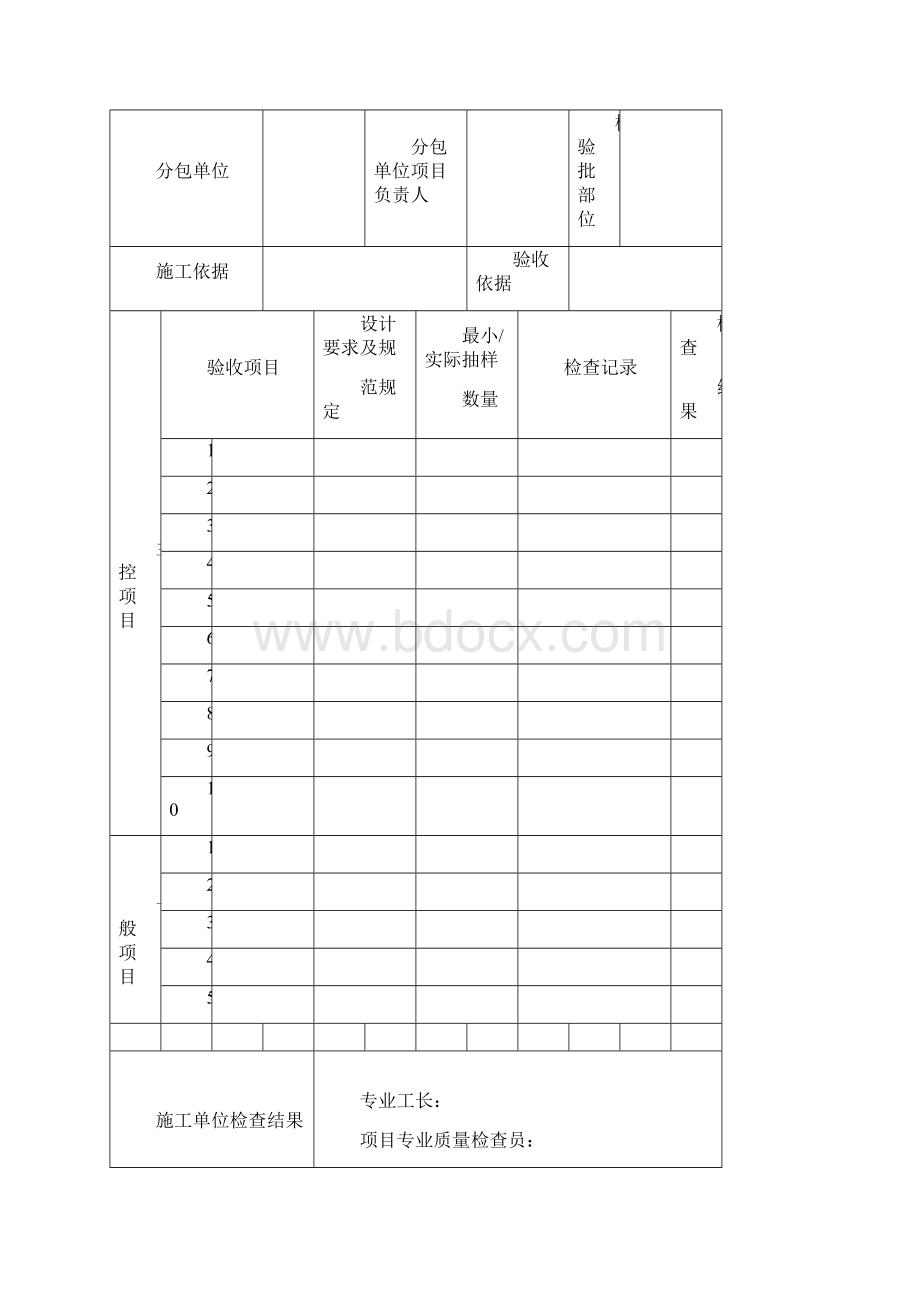 浙江省全装修住宅室内装饰工程质量验收规范表格.docx_第3页