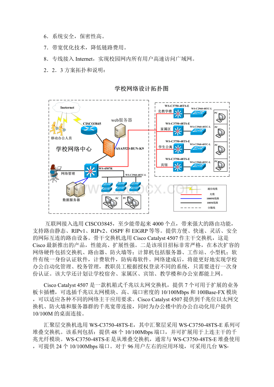 校园网络规划设计方案.docx_第3页