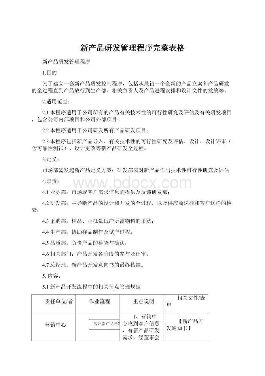 新产品研发管理程序完整表格.docx