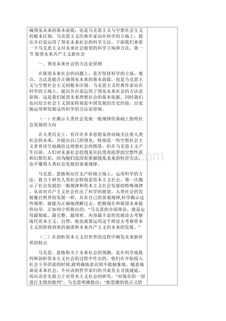 版马克思主义基本原理概论课《第七章共产主义崇高理想及其最终实现》教案.docx_第2页