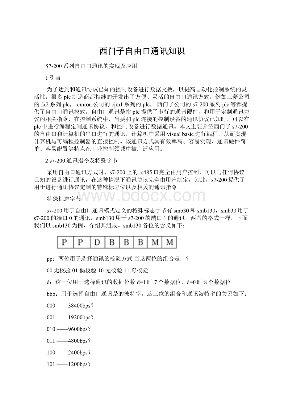 西门子自由口通讯知识.docx_第1页