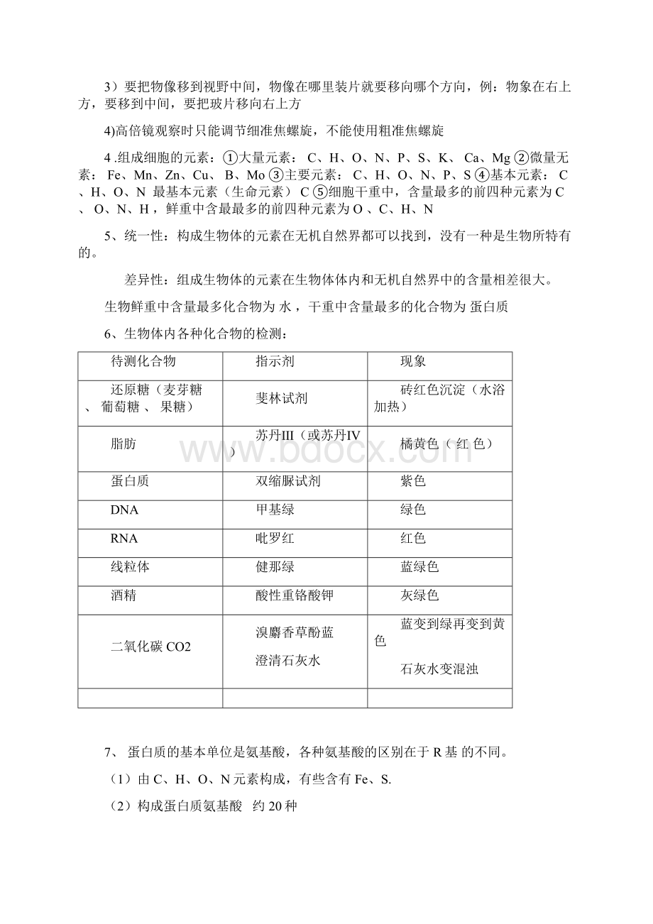 高中生物合格性测试知识点总结文档格式.docx_第2页