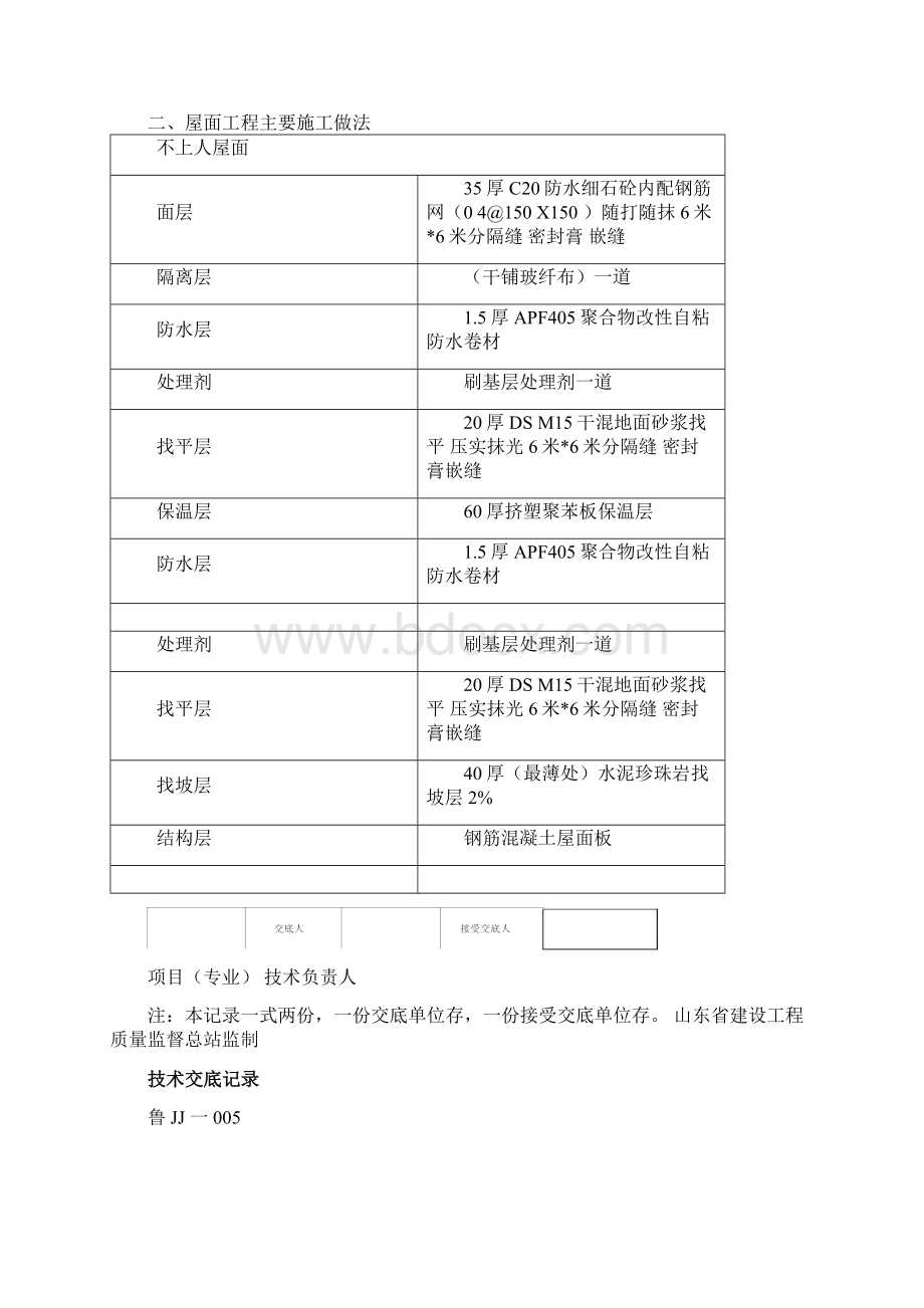 商铺屋面防水工程技术交底.docx_第2页