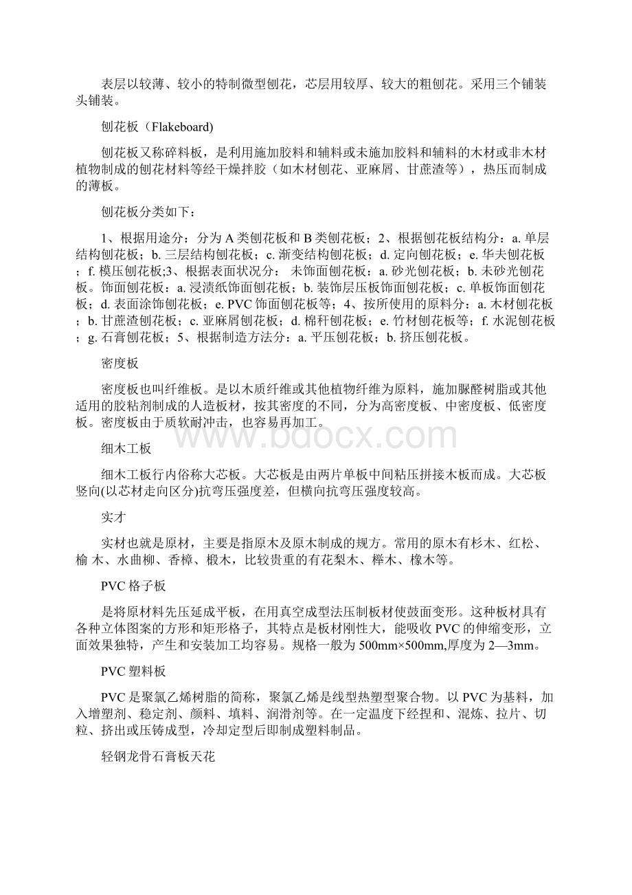 常见各类型建筑装饰材料汇总.docx_第3页