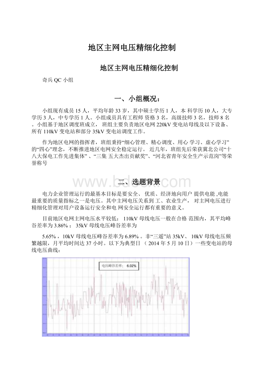 地区主网电压精细化控制.docx_第1页