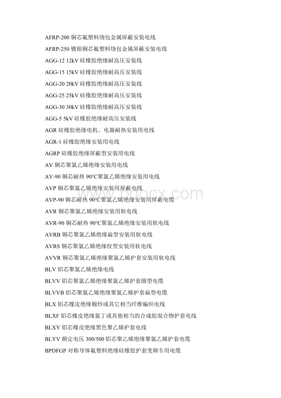电线电缆规格型号表一览大全Word格式.docx_第3页