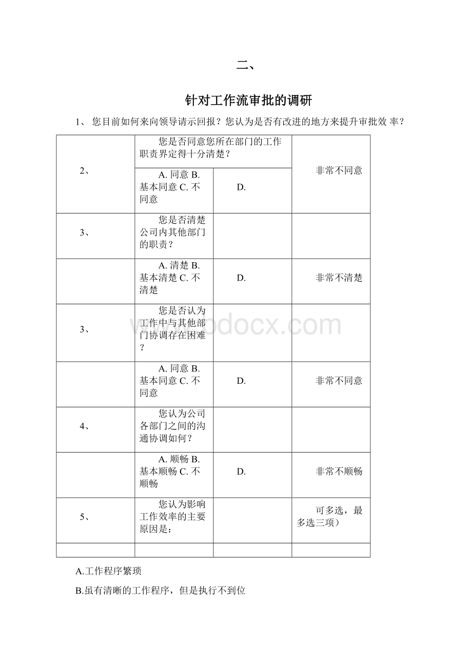 协同办公需求调研问卷Word下载.docx_第3页