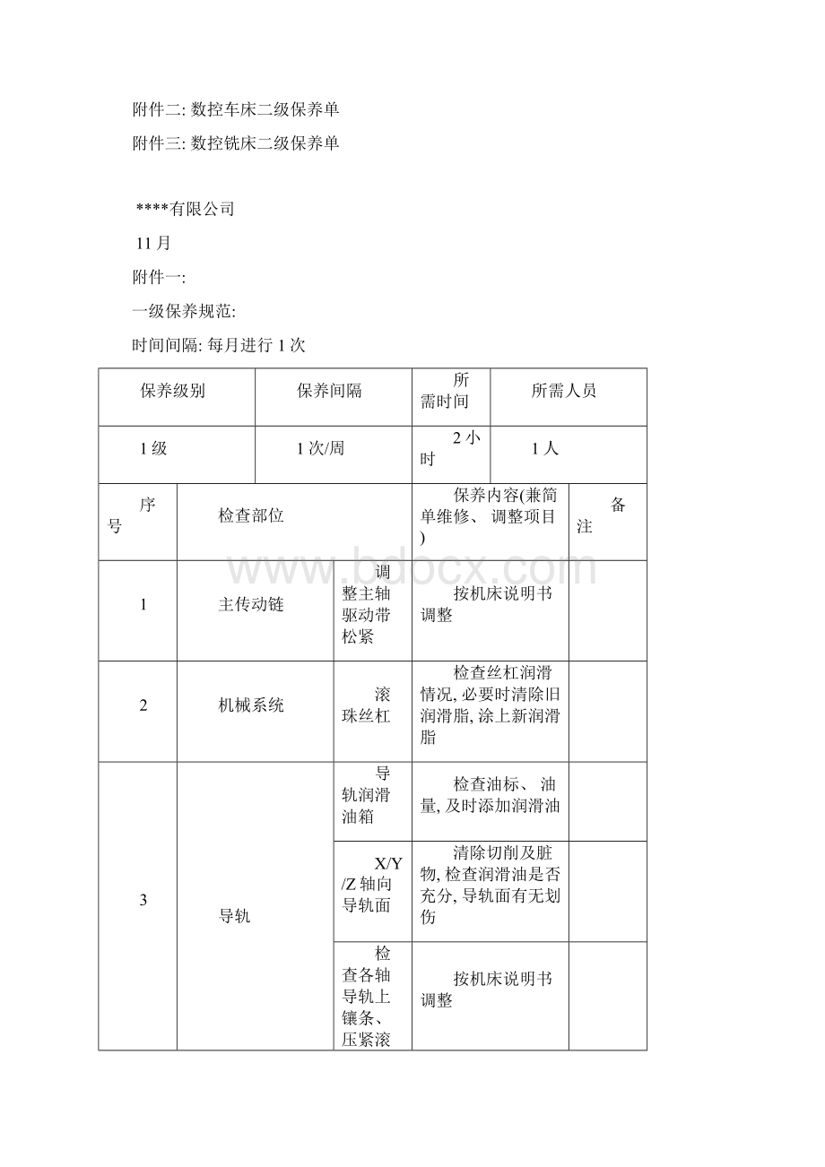 设备维修保养制度样本Word格式文档下载.docx_第3页