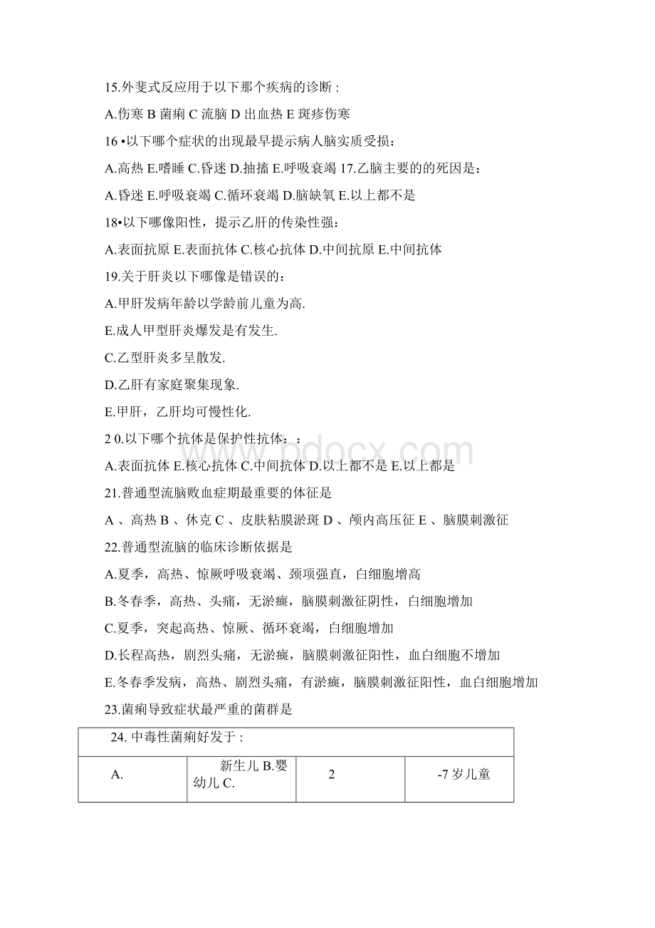 《传染病学》专科练习题范文Word文件下载.docx_第3页