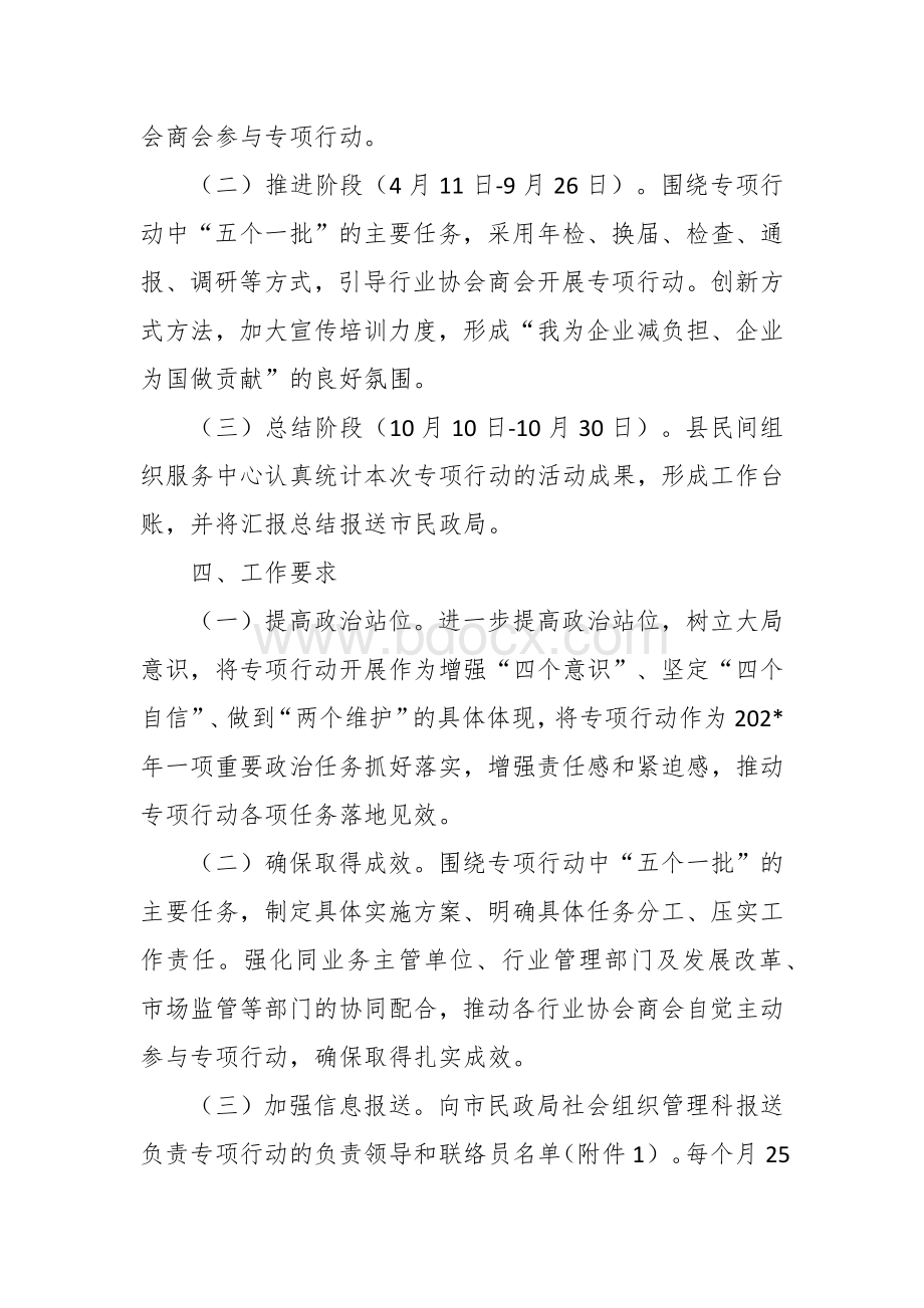 在行业协会商会领域组织开展“我为企业减负担”专项行动的实施方案.docx_第3页