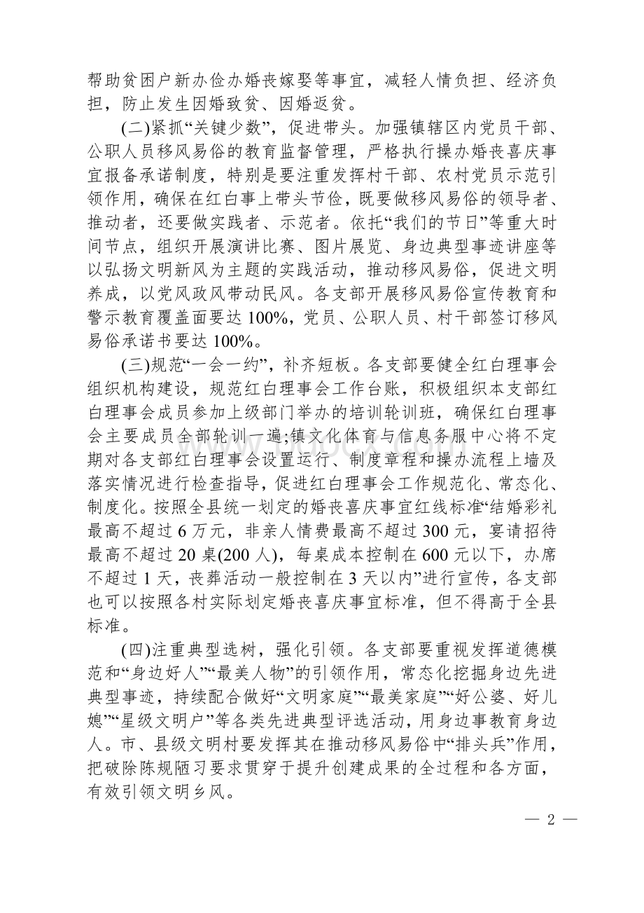 “移风易俗深化年”活动实施方案Word格式文档下载.docx_第2页