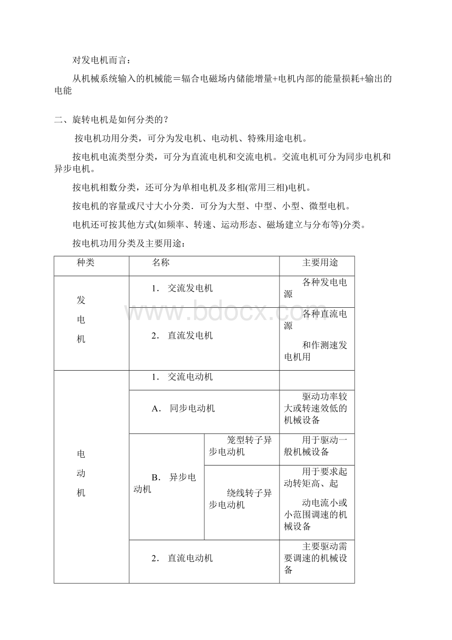 电机基本知识要点汇编Word格式文档下载.docx_第2页