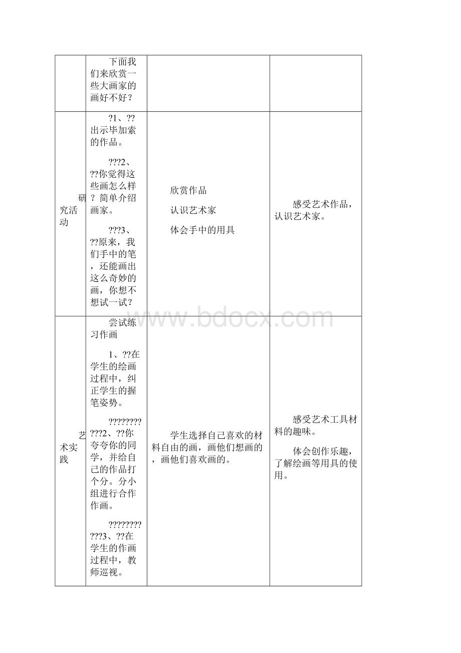 一年级上美术教案山东教育出版社第册教案.docx_第2页