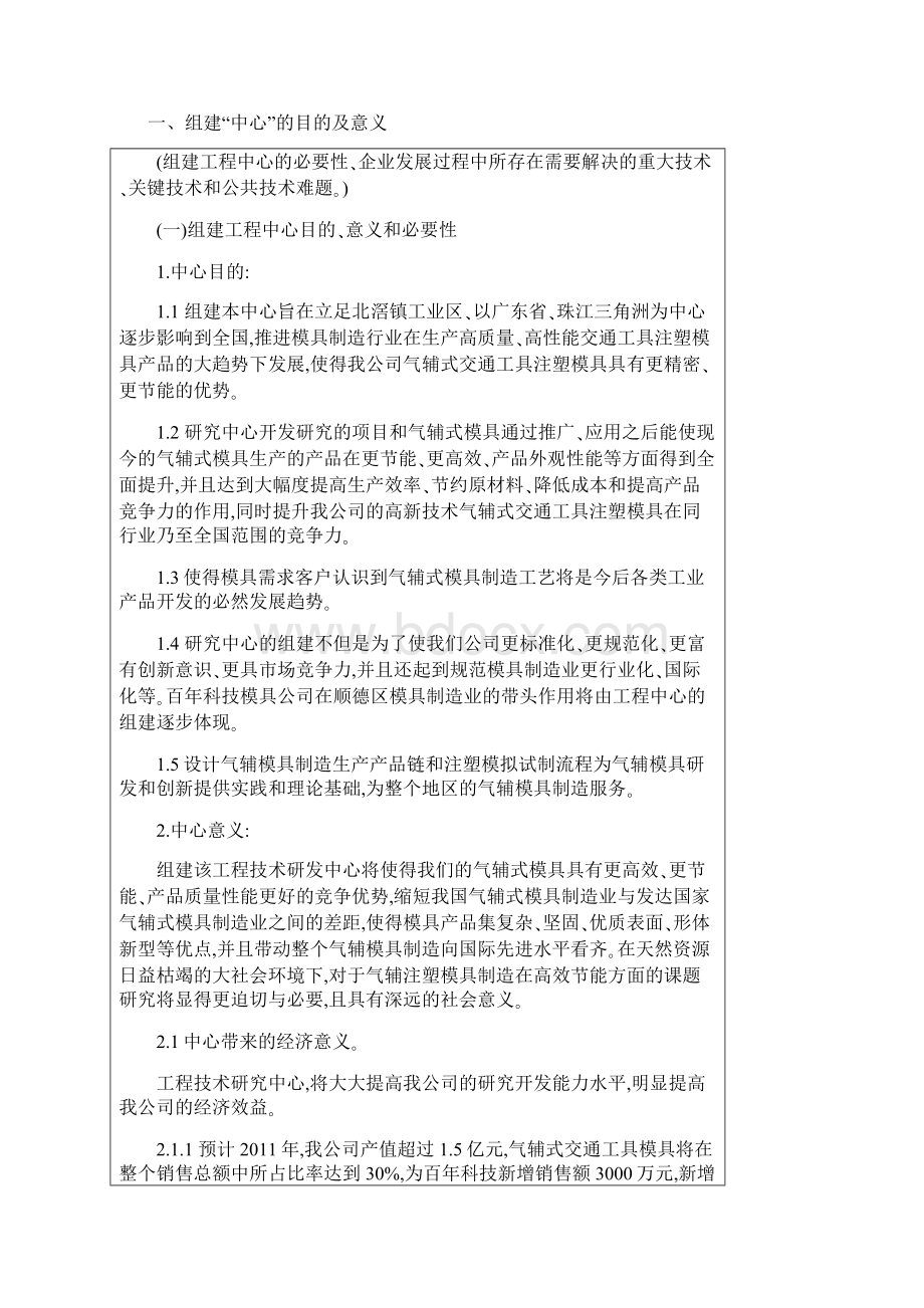 工程技术研究开发中心可行性研究报告.docx_第2页