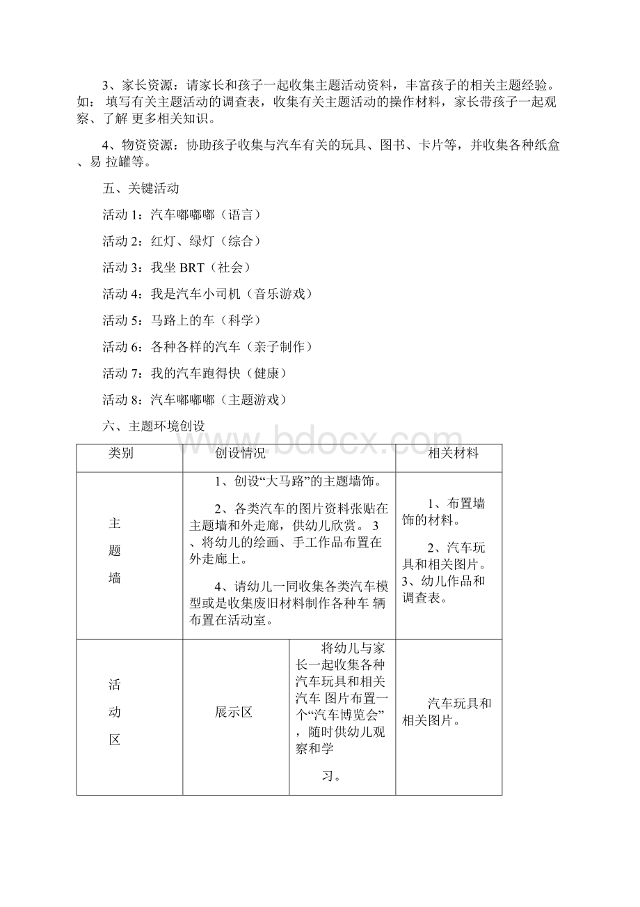 小班主题活动汽车嘟嘟嘟概要.docx_第3页