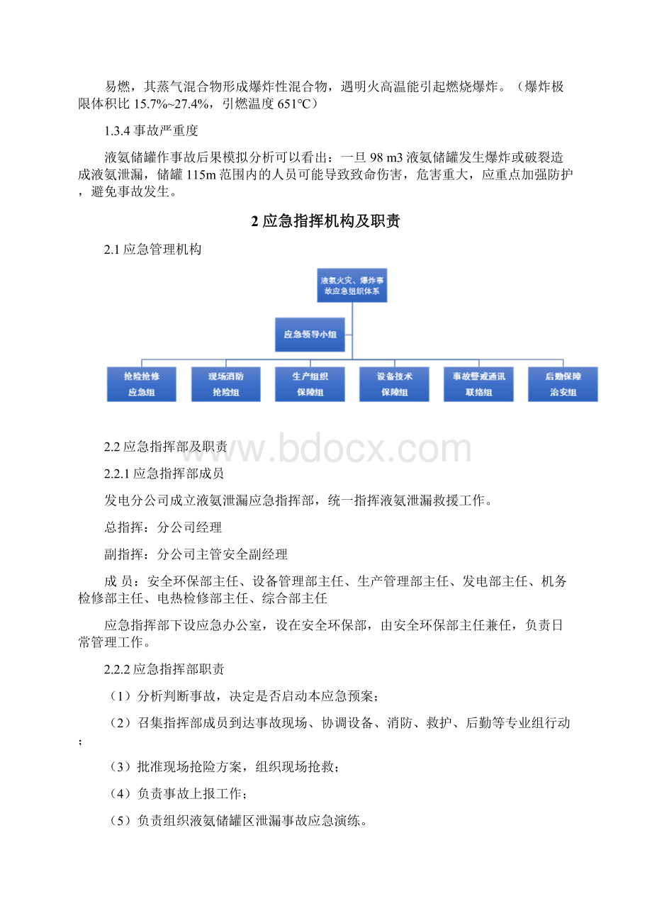 液氨站灭火和应急疏散专项预案Word文档下载推荐.docx_第2页