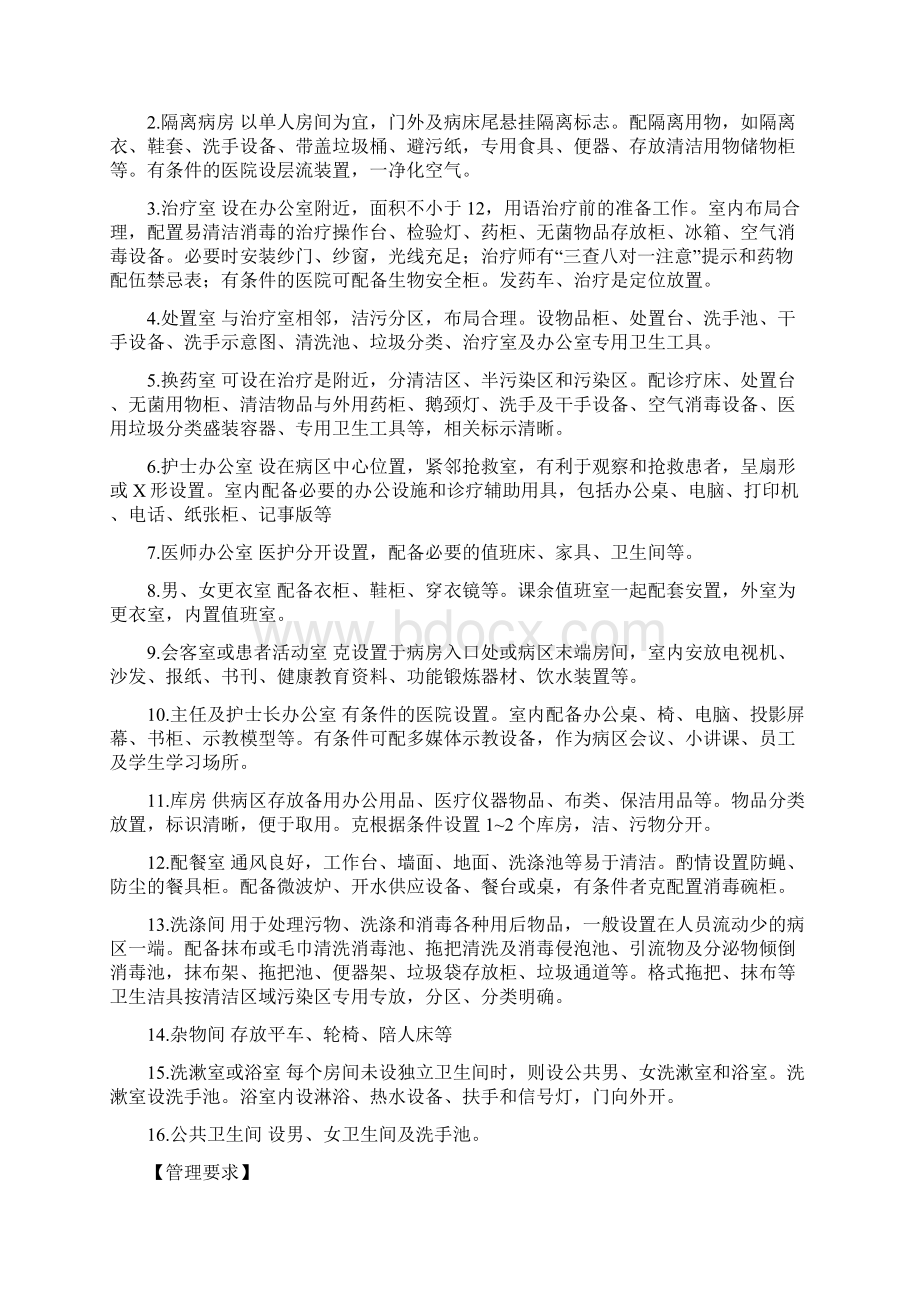 医院护理单元设置布局与管理要求.docx_第2页