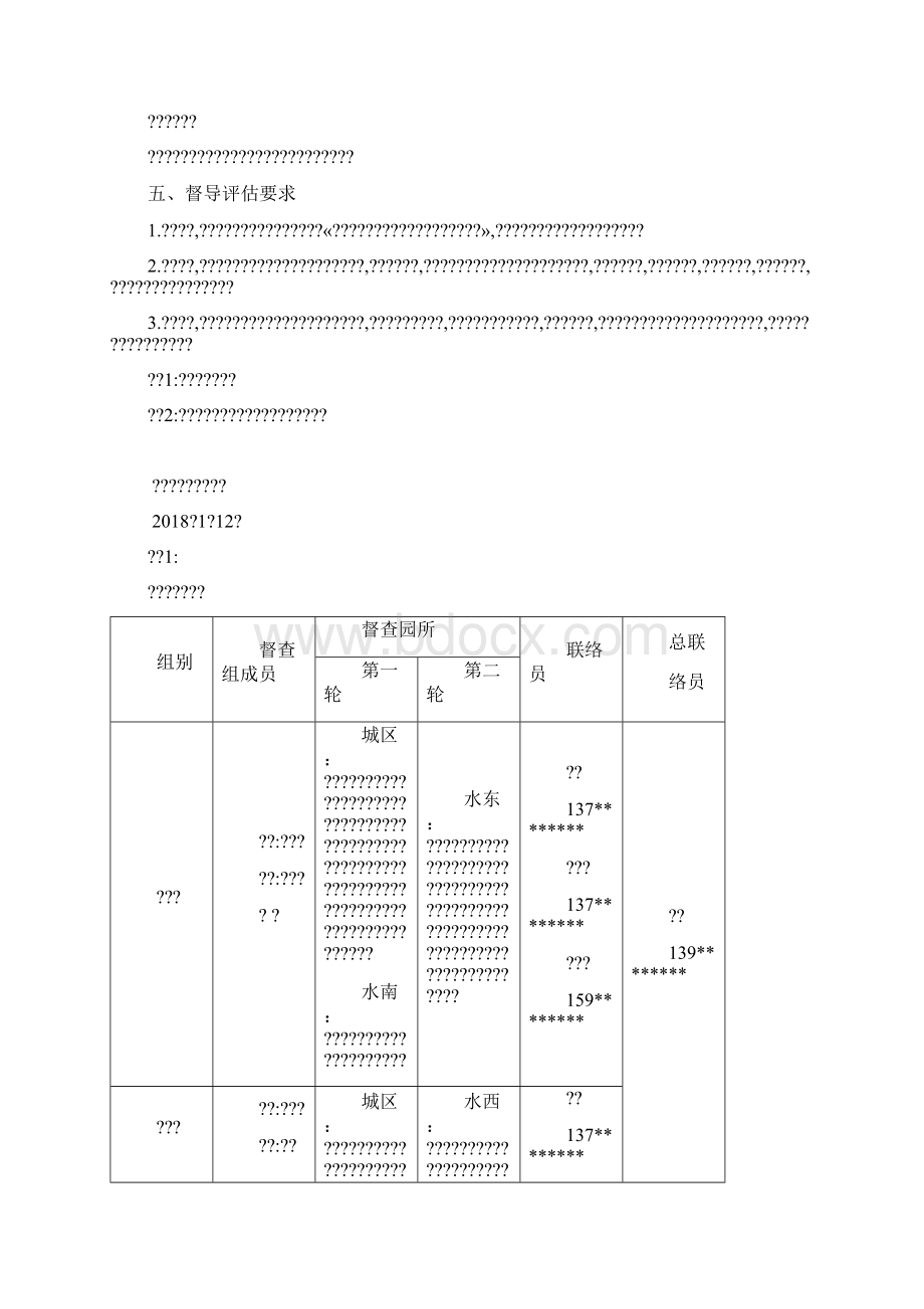 关于组织开展度规范办园督导评估docWord格式.docx_第2页