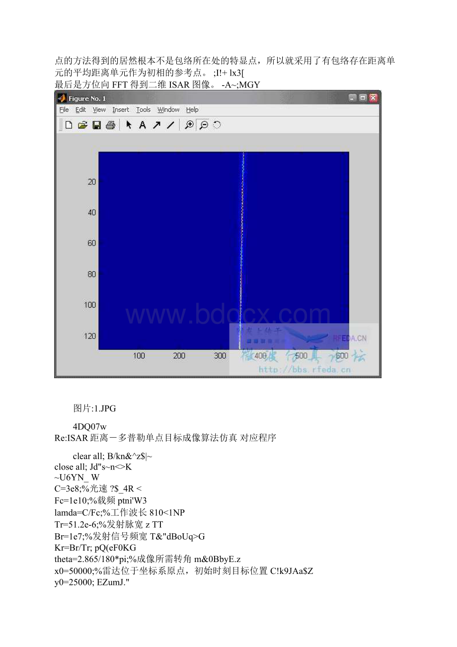 ISAR成像原理附matlabsimulation文档格式.docx_第2页