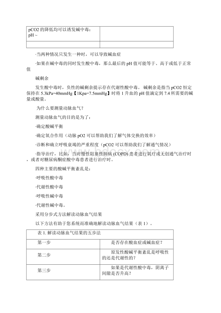 动脉血气分析指南解读Word格式.docx_第3页