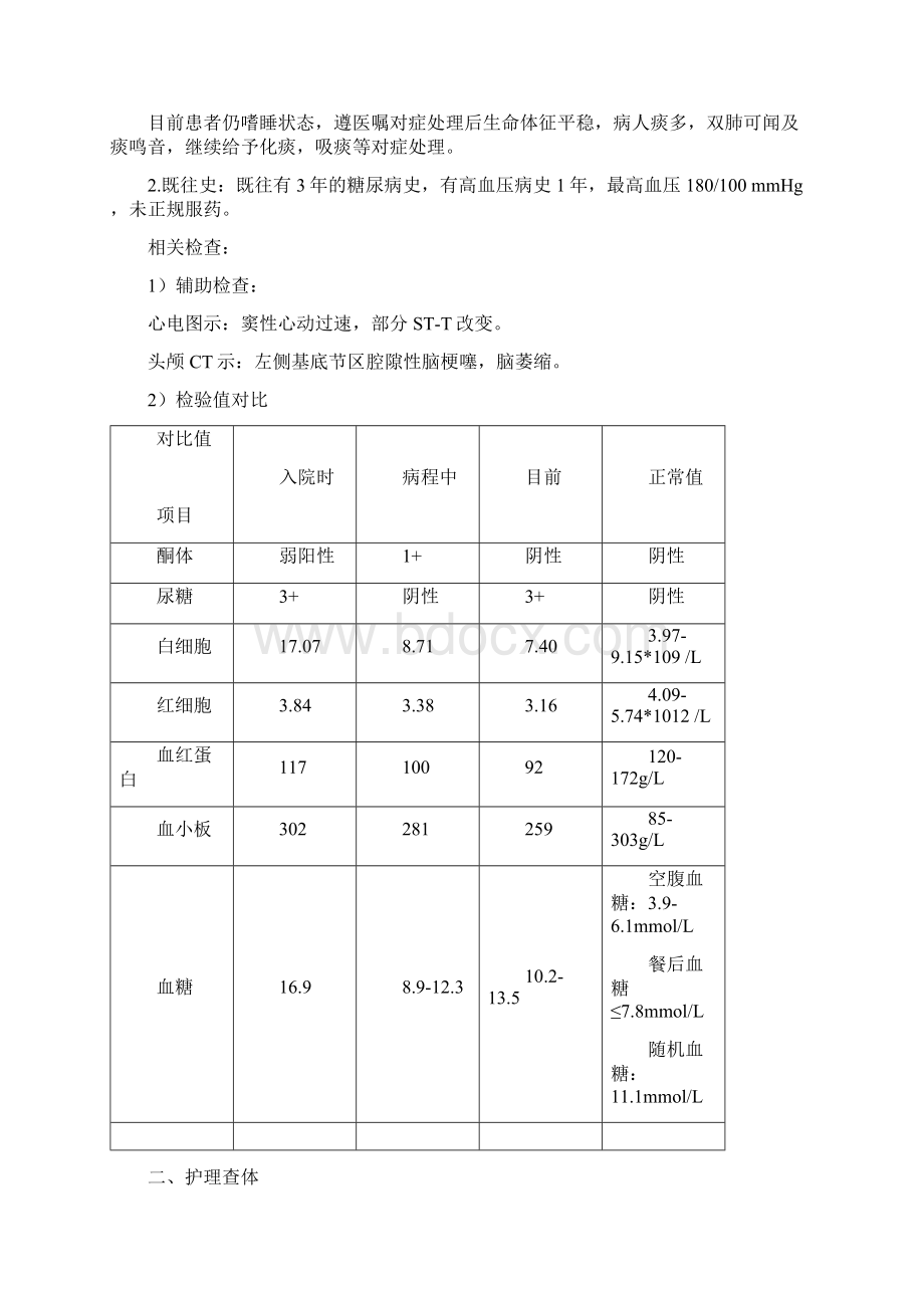 糖尿病酮症酸中毒的护理查房教学文稿.docx_第2页