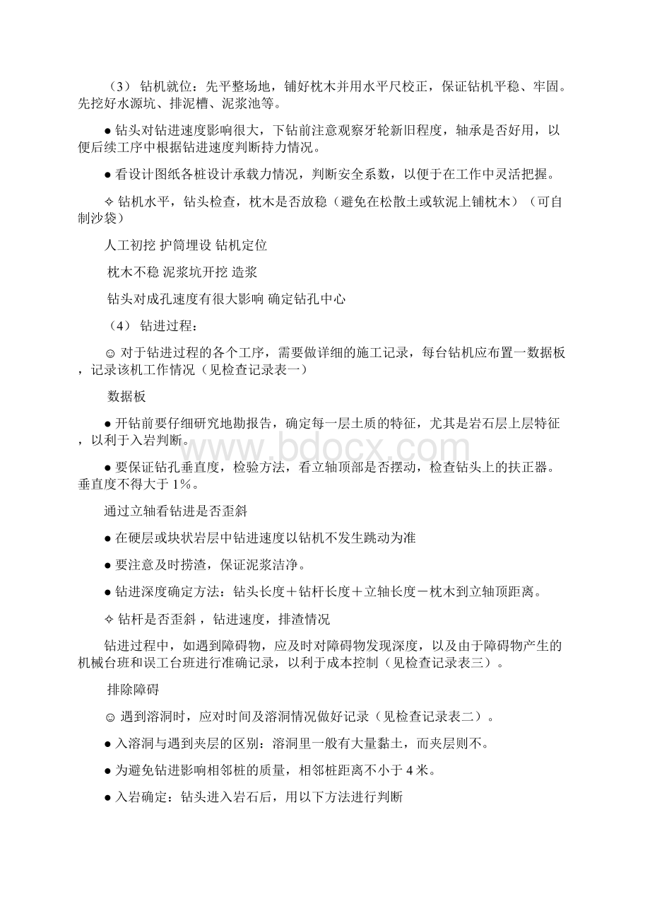 泥浆护壁成孔灌注桩施工工艺总结.docx_第3页