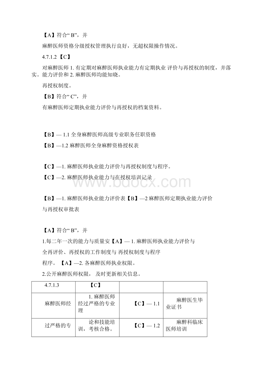 完整word版麻醉科三甲评审标准实施细则doc.docx_第2页