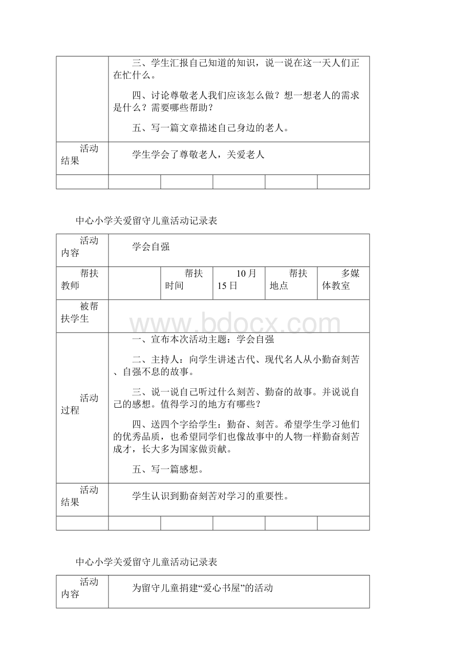 关爱留守儿童记录表doc.docx_第2页