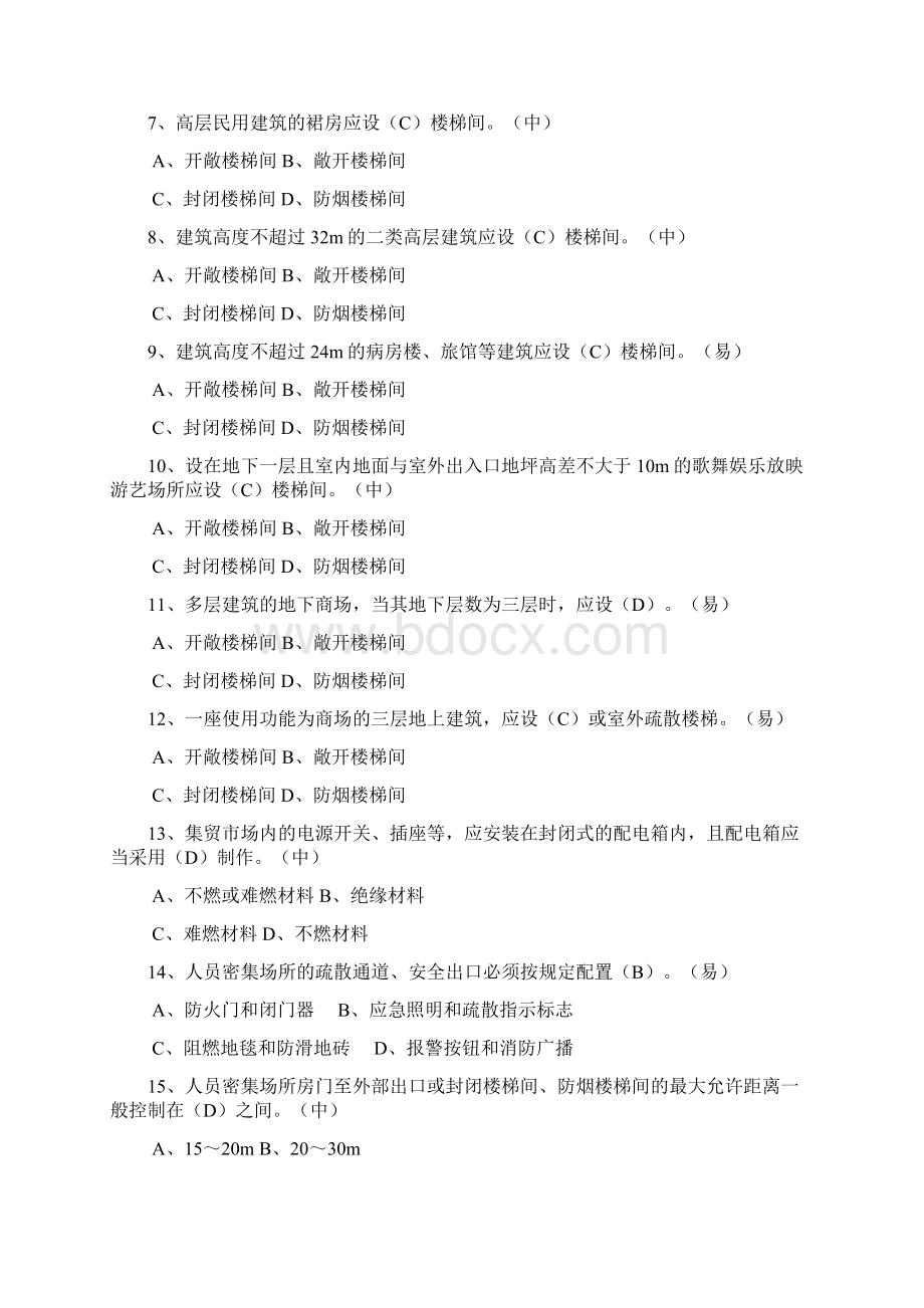 消防培训人员密集场所的消防监督检查.docx_第2页