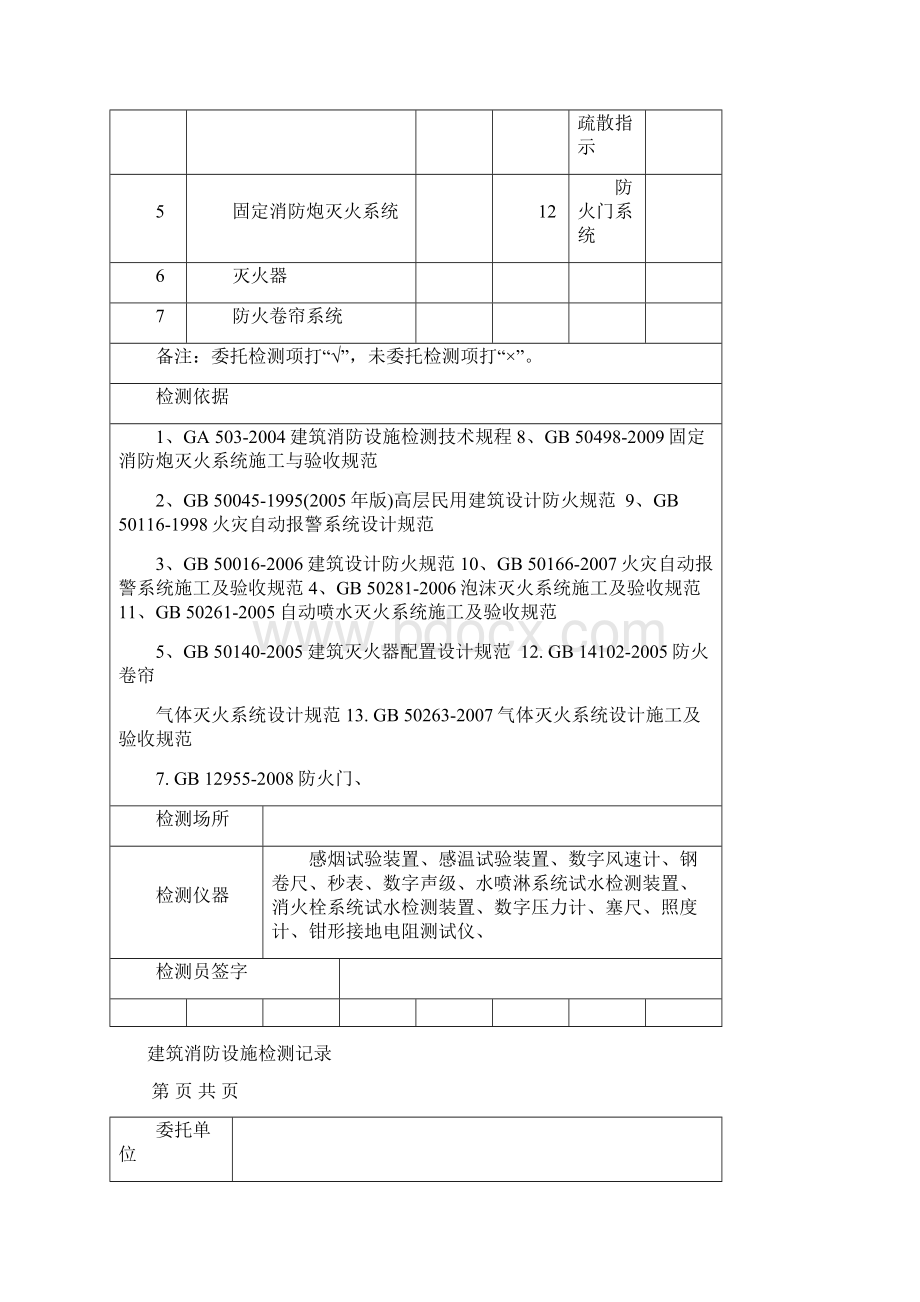 消防检测原始记录空白.docx_第3页