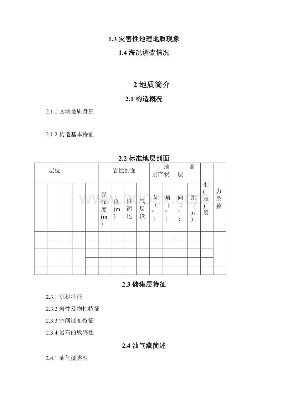 开发井单井钻井地质设计格式样本.docx_第3页