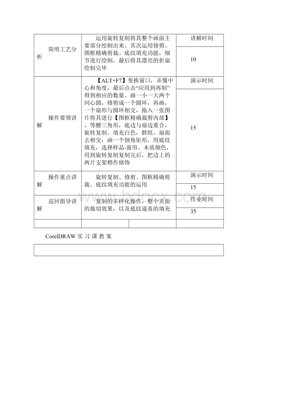 CorelDRAW案例教案归纳.docx_第2页