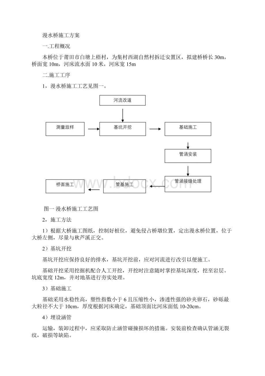 漫水桥施工方案Word文档下载推荐.docx_第2页