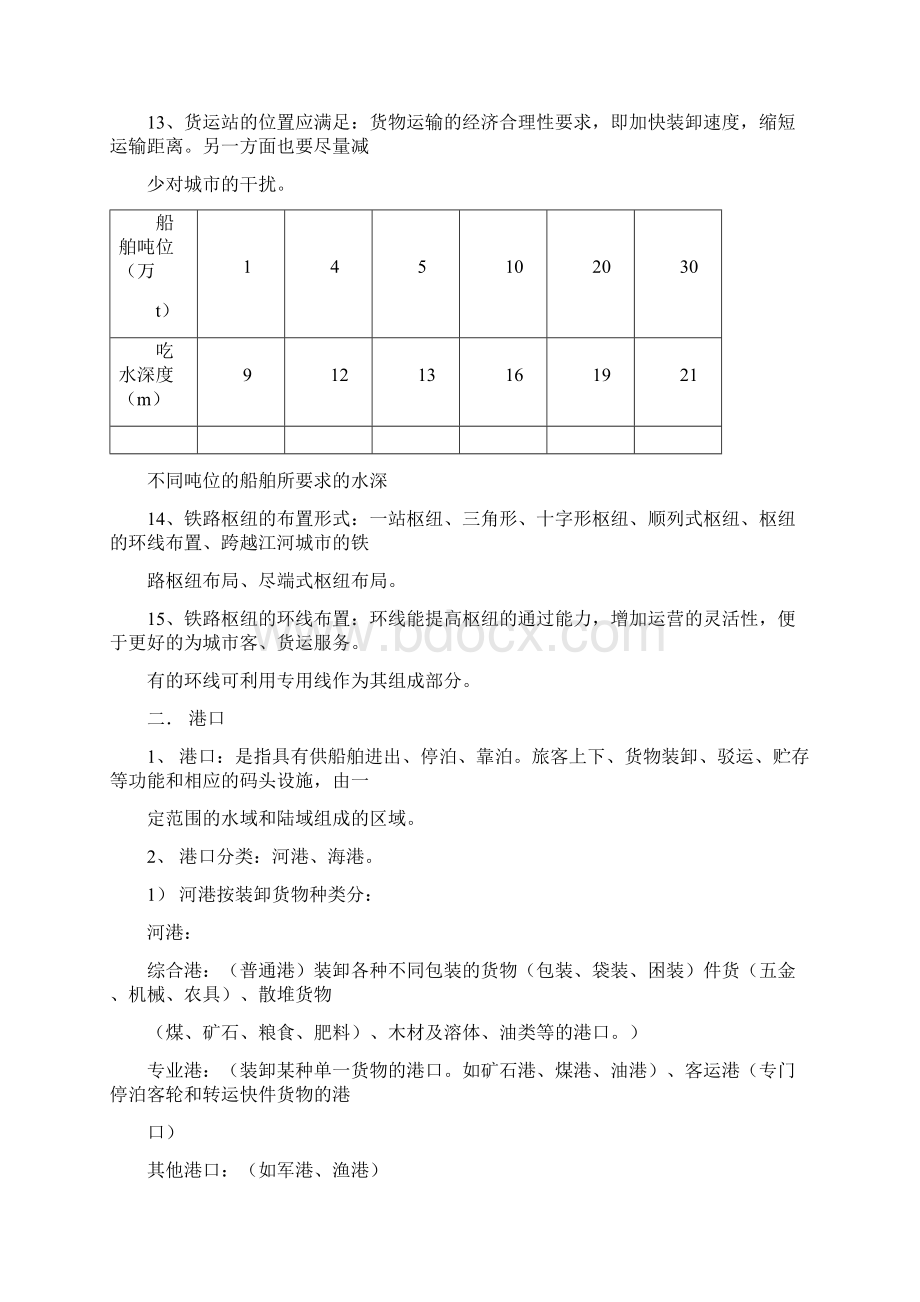 城市道路与交通规划讲义复习资料.docx_第3页