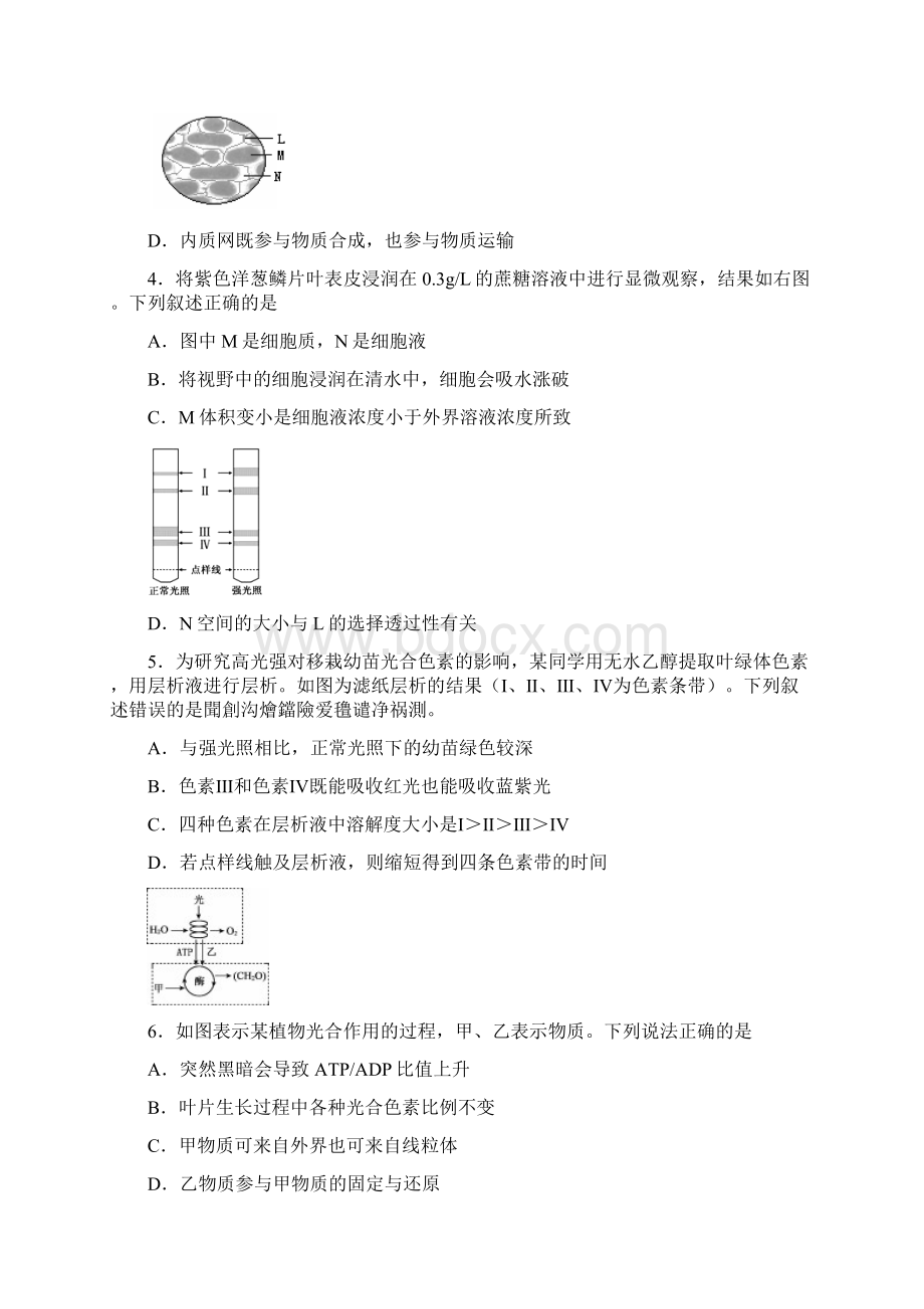 市朝阳区学年度第二学期期末统一考试.docx_第2页